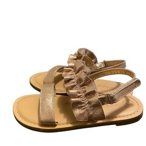Toddler girl’s Cat&Jack rose gold sandals